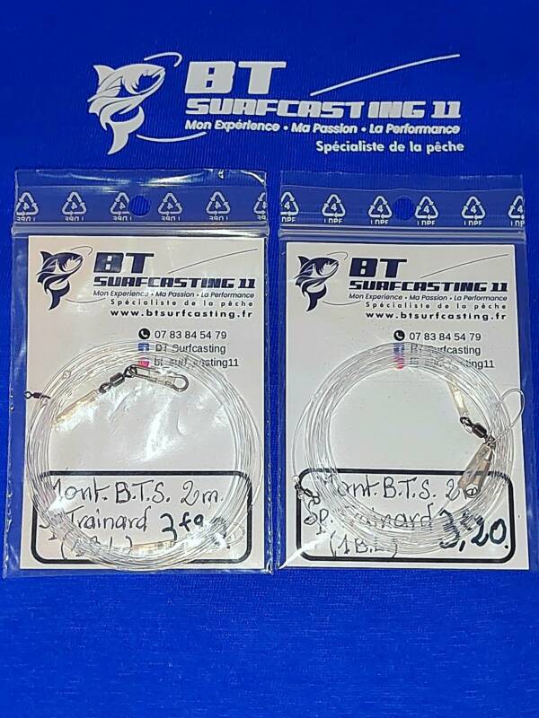 Montages "BT SURFCASTING" Spéciales Trainards en 2m. – Image 2